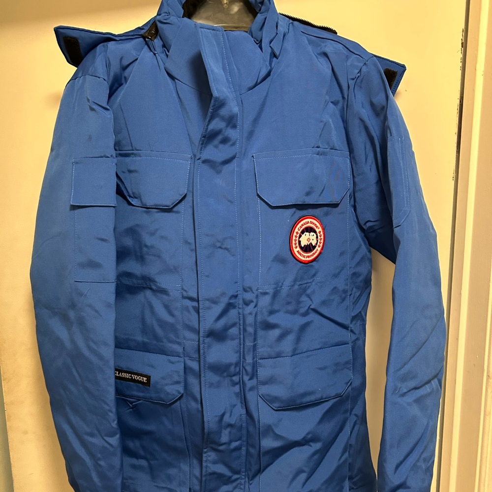 Canada Goose Look Men's Royal Blue Performance Jacket